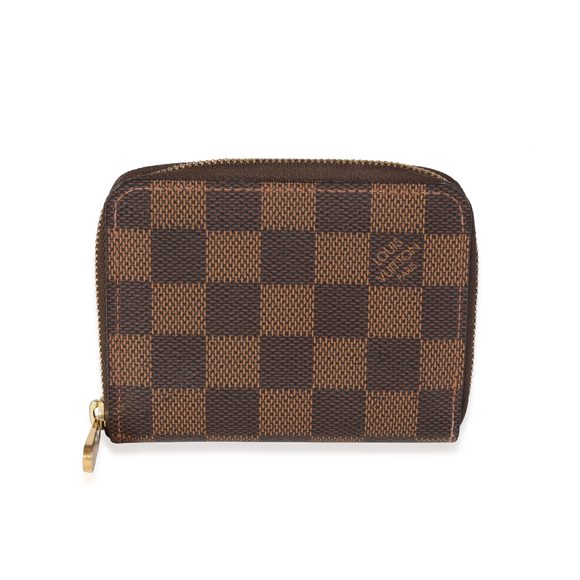 Louis Vuitton Damier Ebene Canvas Zippy Coin Purse - Picture 4 of 6